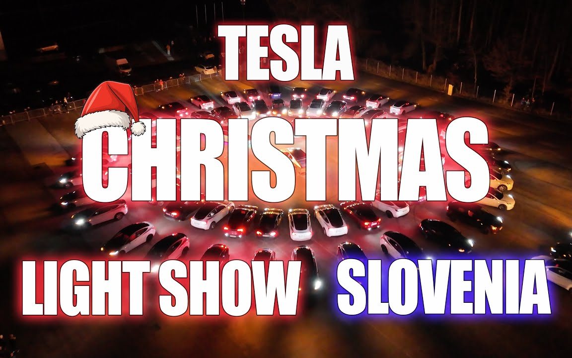 Naslovna slika lanskega filma Tesla Christmas Light Show Slovenia (YouTube)